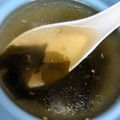 くろえみたん's cooksnap of when they made 焼肉屋さんのワカメスープ♪.