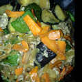 genz's cooksnap of when they made 茄子とピーマンと豚のオイスターソース炒め.