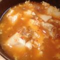 autumn1044's cooksnap of when they made 残ったおでんつゆで簡単キムチスープ☆.