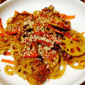 dfycc's cooksnap of when they made うまうま(๑´ڡ`๑)*蓮根のきんぴら*.