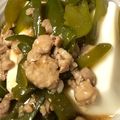 やえまりも's cooksnap of when they made 甘辛そぼろのとろみピーマン.