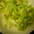liutan's cooksnap of when they made レタスとハムのマヨサラダ.