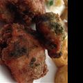 ・pepepe・'s cooksnap of when they made お弁当の…「おかず青海苔鶏ももから揚げ」.