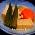 makoto♪'s cooksnap of when they made 我が家の高野豆腐の煮物☆.