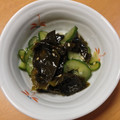 ニャゴママ's cooksnap of when they made *韓国風♪胡瓜とわかめの酢のもの*.