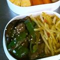 olive11's cooksnap of when they made お弁当に！液みそで簡単♪なすピー炒め☆.