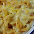 かなちょろ♡♡'s cooksnap of when they made ✿うどんのミートグラタン✿.