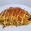 モンプチッタン's cooksnap of when they made 納豆キムチーズとん平焼き♪.