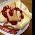 RAM☺︎'s cooksnap of when they made ホットケーキミックスで簡単ブランチ☆.