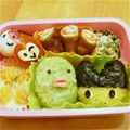 わんりーふ's cooksnap of when they made キャラ弁(♡˙³˙)たまごっち.