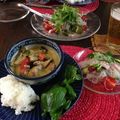 ビアマリア's cooksnap of when they made フライパンで２０分　タイのグリーンカレー.