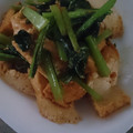makimama54's cooksnap of when they made 青菜と厚揚げの味噌炒め.
