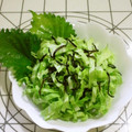 みーたん船長's cooksnap of when they made きゃべつの塩昆布和え.