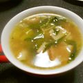 KAZUSAKURA's cooksnap of when they made セロリとベーコンのスープ♪.
