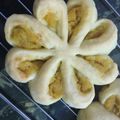 XXR's cooksnap of when they made ※米粉でお花パン※.