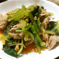 ﾊﾟｲﾅﾎﾟｰnon's cooksnap of when they made 超簡単☆5分☆キムチと小松菜と豚肉炒め.
