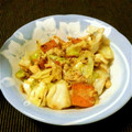 東方徐助's cooksnap of when they made キャベツと卵のめんつゆ炒め.