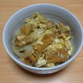 きょむきょん's cooksnap of when they made 駄菓子でごはん！ソースかつ丼♪.