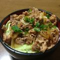 aristoro's cooksnap of when they made 甘辛ダレが美味しい☆豚丼.