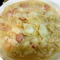 めーちゃぬ's cooksnap of when they made キャベツとベーコンのクリームパスタ.