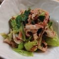 ma●co's cooksnap of when they made ささ身とレタスの美味しぃ～梅和え.