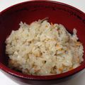 がくよ's cooksnap of when they made 鶏ごぼうの炊き込みご飯.