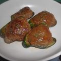 kao-aka's cooksnap of when they made 肉詰めピーマン照り焼き味.