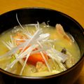 あみこぺ's cooksnap of when they made 鮭のアラ汁　ｉｎ　北海道.