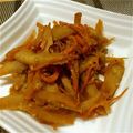 ミユキーノ's cooksnap of when they made きんぴらごぼう.