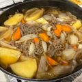 まりりんぺ's cooksnap of when they made 牛ひき肉で我が家の「肉じゃが」♪.