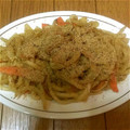 sleazy03's cooksnap of when they made 簡単焼きうどん.