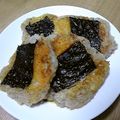 450μmの天体観測's cooksnap of when they made もっちもち！止まらない！磯辺チーズ蓮根餅.