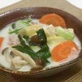 まっちぃなー's cooksnap of when they made 塩麹で豆乳鍋.