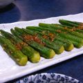 ゆいランラン's cooksnap of when they made オクラのにんにく炒め.
