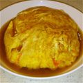 すまいるきっちん's cooksnap of when they made とろ〜り餡のかに玉丼（天津飯）.
