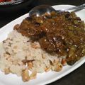 みさき's cooksnap of when they made ドライフルーツカレー&レモンナッツライス.