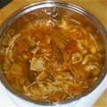 serieri's cooksnap of when they made 味噌は使わない♪キムチ好きのキムチ鍋☆彡.