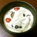 プング's cooksnap of when they made 洋風茶碗蒸し☆バジル＋チーズでどうぞ！.