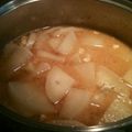 サクラメントの母's cooksnap of when they made my 大根と鳥挽肉の味噌煮　カレー隠し味.