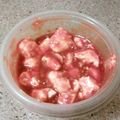 プリティースノー's cooksnap of when they made クリームチーズのコチュジャン和え.