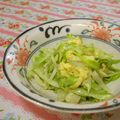 赤い電話's cooksnap of when they made 揚げ物翌日のお弁当に★キャベツ玉子炒め.