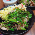 ひっこ's cooksnap of when they made 豚肉とセリの塩炒め.