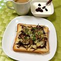 ととろ＆めい's cooksnap of when they made 新しい食べ方発見♡いかなごチーズトースト.