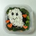 ☆こまっと☆'s cooksnap of when they made ハロウィンのオバケチャン.