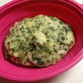 美絵さん's cooksnap of when they made ほうれん草入り☆ふわふわ豆乳蒸しパン.