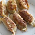 スタイリッシュママ's cooksnap of when they made ポテサラで簡単！サモサ風揚げ餃子.