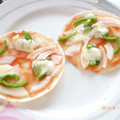 リントママ's cooksnap of when they made 餃子の皮で簡単ピザ.