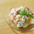 ○かづこ○'s cooksnap of when they made トマトとゆで卵のサラダ.