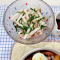 在宅勤務のおじさん's cooksnap of when they made 大葉香るささみと長芋のシャキサラダ.