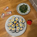 ぽてともよん's cooksnap of when they made ✿サラダ巻♡わたし流の巻き方・切り方✿.